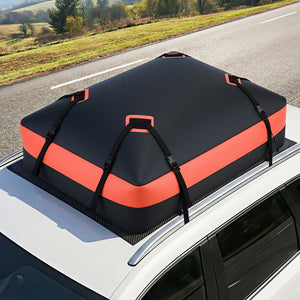 Roof Top Cargo Bag 15 Cubic Ft | Waterproof Car Luggage Carrier