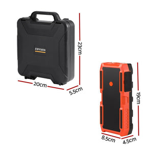 Car Jump Starter | 3000A | 12V Lithium Booster Pack | Power Bank + Cables