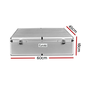 CD Case DVD Cases | Storage Box | 1000 Discs | Aluminium Case | DVD Folders