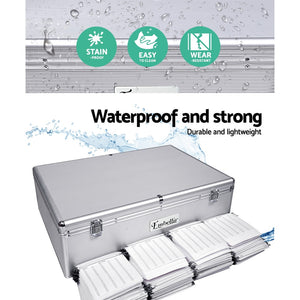 CD Case DVD Cases | Storage Box | 1000 Discs | Aluminium Case | DVD Folders