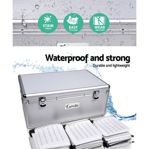 CD Case DVD Cases | Storage Box | 500 Discs | Aluminium Case | DVD Folders