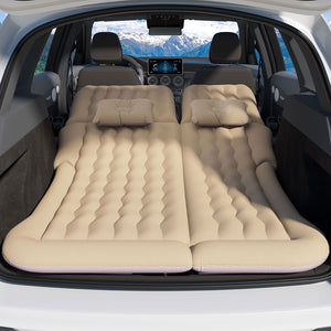 Car Mattress | 175x130cm Inflatable SUV Back Seat Camping Bed | Beige