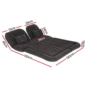 Car Mattress | 175x130cm Inflatable SUV Back Seat Camping Bed | Black