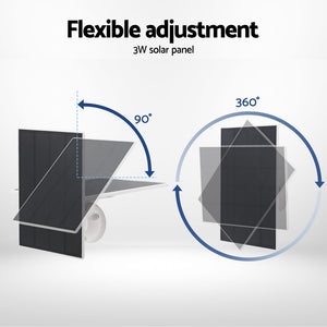 UL-tech Solar Panel | for Security Camera | Wireless | 3W