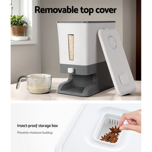 5-Star Chef Cereal Dispenser | Rice Container | 12KG