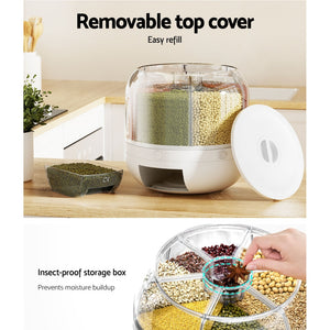 5-Star Chef Cereal Dispenser | Grain Container | 7kg