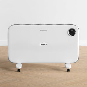 Devanti Electric Convection Heater | White | 2000W