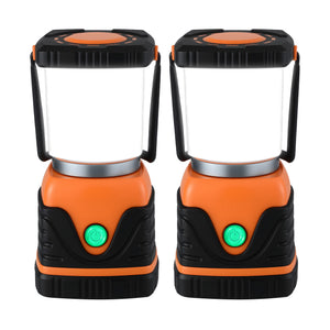 LED Camping Lanterns Set 2pc | 1000LM | Waterproof | Portable Emergency Lights (Pack A)