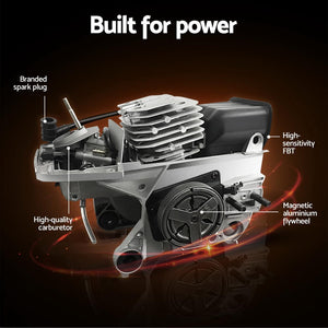 Petrol Chainsaw | 42cc | 16" Bar | Lightweight Cutting Saw