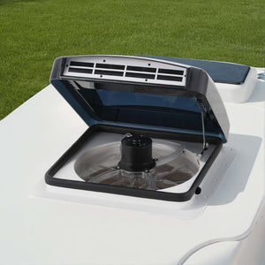 Weisshorn Caravan Roof Hatch | Air Vent with 12V Shower Fan | Reversible | Rainproof