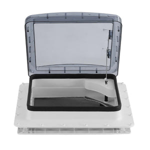Weisshorn Caravan Roof Vent | Air Exhaust Hatch | RV Camper | White