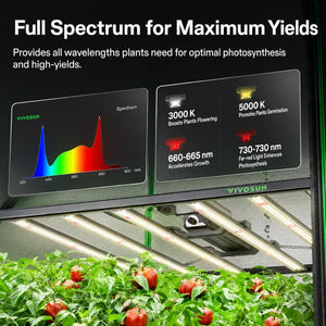 Advanced Smart Grow Tent Package | 4x4 ft | 500W Full Spectrum LED