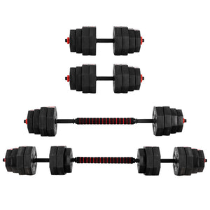 Everfit 40kg Dumbbells Barbell Set | Adjustable Dumbbell | Weight Lifting