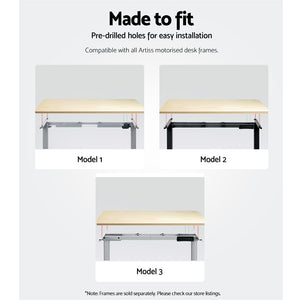Standing Desk Top | White Oak | 120CM