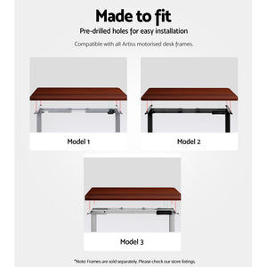 Standing Desk Top | Walnut | 140CM