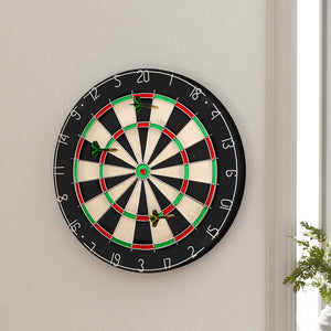 18" Dartboard | Dart Board | With Steel Darts | Competition Party Game