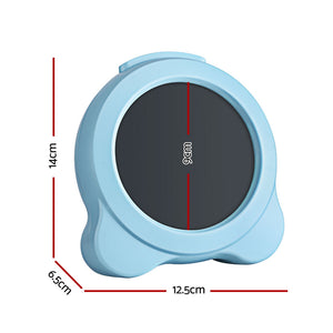 Digital Day Clock 3.8" | Calendar & Alarm | LCD Display | Blue