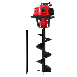Petrol Post Hole Digger | 80CC | 300mm Drill Extension Auger Bits
