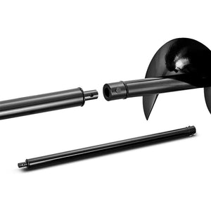 Petrol Post Hole Digger | 66CC | Drill Extension Auger Bits Kit