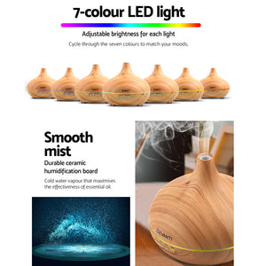 Devanti Aroma Diffuser | Aromatherapy Humidifier | 300ml