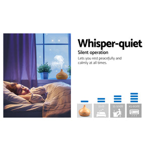 Devanti Aroma Diffuser | Aromatherapy Humidifier | 300ml