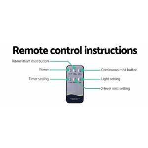 Devanti Aroma Diffuser | Aromatherapy | Dark Wood | 400ml