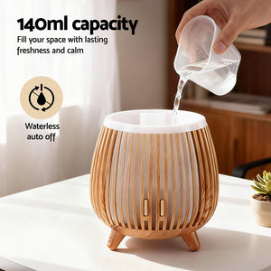 Aroma Diffuser | 140ml | LED Lights | Iron | Forest Deep Wood