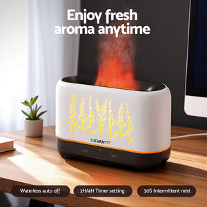 Aroma Diffuser | 200ml | Flame Effect | Aromatherapy