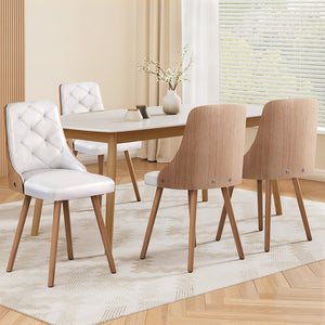 Artiss Dining Chairs | Set of 4 | PU | White