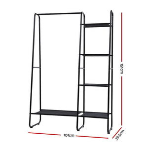 Wardrobe Clothes Rack | Airer | Coat Stand | Closet | 150cm