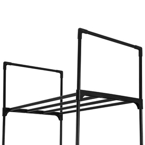 Shoe Rack | DIY Stackable | 10-Tier | Black | Dunn
