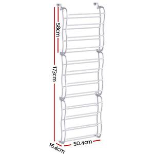 Shoe Rack | Hanging Over Door Organiser | 24 Pairs | Eric