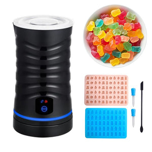 DIY Gummy Candy Maker for Kids & Parents | Safe & Easy Homemade Gummies | Fun Cooking Activity with Bear & Fruit Molds | No Stove Required