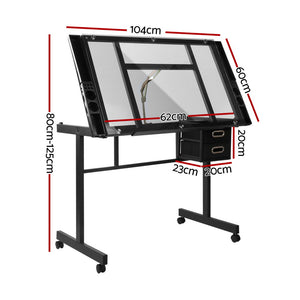 Drawing Desk | Drafting Table | Black