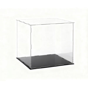 Clear Acrylic Display Box | Dustproof Protection Case | Collectibles | 30cm