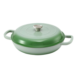 5-Star Chef 3.3L Enameled Cast Iron Dutch Oven Pot with Lid for Sourdough Bread Baking