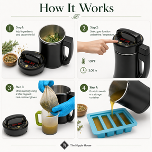 Decarb & Infusion Cooker | Butter + Oil + Tincture Machine | Multifunctional