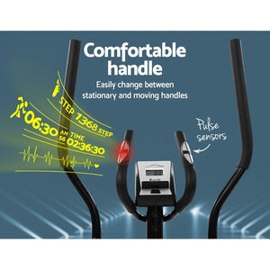 Everfit Exercise Bike | Elliptical Cross Trainer | Home Gym Fitness Machine | Magnetic Resistance