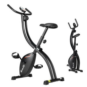 Everfit Folding Exercise Bike | Magnetic X-Bike | Indoor Cycling Cardio