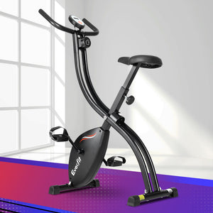 Everfit Folding Exercise Bike | Magnetic X-Bike | Indoor Cycling Cardio