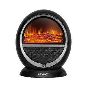 Devanti Electric Fireplace Fire Heaters | 1500W