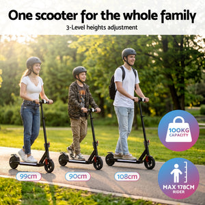 Foldable Electric Scooter | 180W Height Adjustable Commuter Scooter