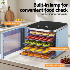 Food Dehydrator | 5 Trays | Mini Fruit Dryer | 500W