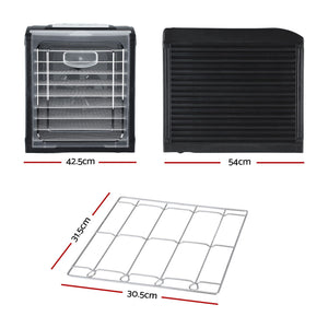 Devanti 9 Trays Food Dehydrator with Hanging Stainless Steel Tray