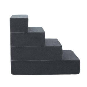 Dog Ramp Foam | 4 Steps Portable Cat Ladder for Sofa Bed