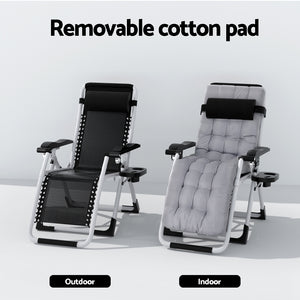 Sun Lounge | Folding Lounger | Camping Zero Gravity Chair | Outdoor Furniture