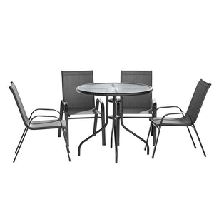 Gardeon Outdoor Dining Set | Table & Chairs | Patio Garden Bistro Furniture