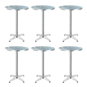 Outdoor Cafe Table Set -6pcs