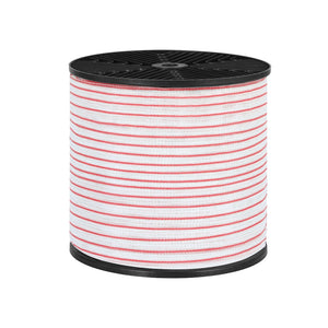 Electric Fence Tape 400m | Polywire Polytape | Red & White Outdoor Farm Fencing