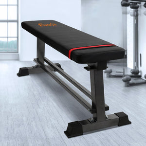Everfit Weight Bench | Flat Bench Press | Home Gym Equipment | 300kg Capacity